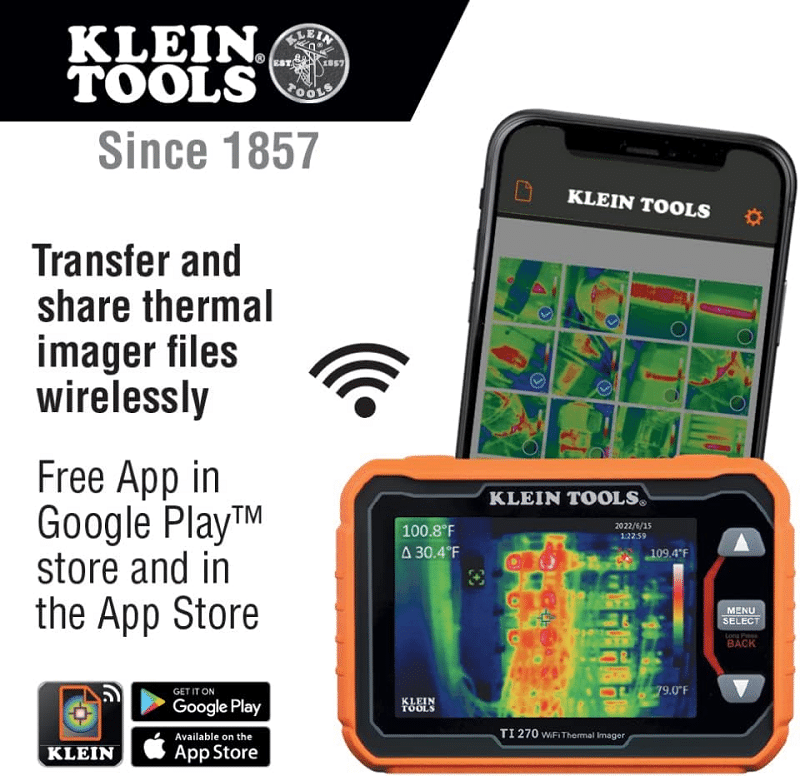 Klein Tools TI270 Rechargeable Thermal Imaging Camera