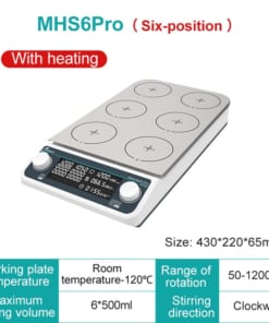 JOANLAB Magnetic Stirrer Hot Plate MMS4Pro/ MMS6Pro/ MHS4Pro/ MHS6pro