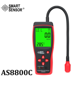 AS8800C SMART SENSOR Digital Combustible Gas Detector Gas Analyzer Flammable Natural Gas Leak Location