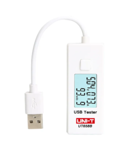 UNI-T UT658 DUAL USB Tester Voltage And Current Monitors Volt Ampere Digital Product Charger Capacity Meter