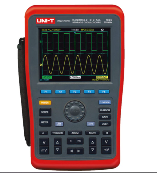 UNI-T UTD1202C Handheld Digital Storage Oscilloscope