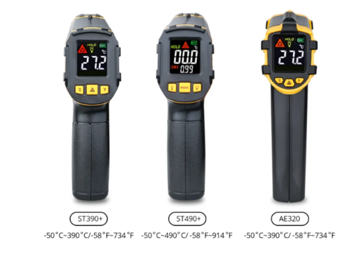  SMART SENSOR ST390 .ST490 .AE320 Laser Temperature Gun