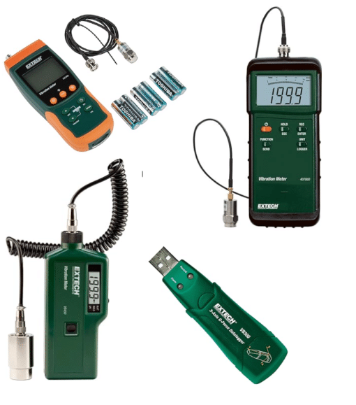 Extech SDL800/ 407860/ VB300/ VB400/ VB450 Vibration Meter