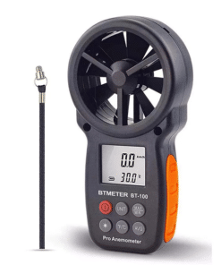 BT-100 Digital Anemometer Handheld Wind Speed Meter