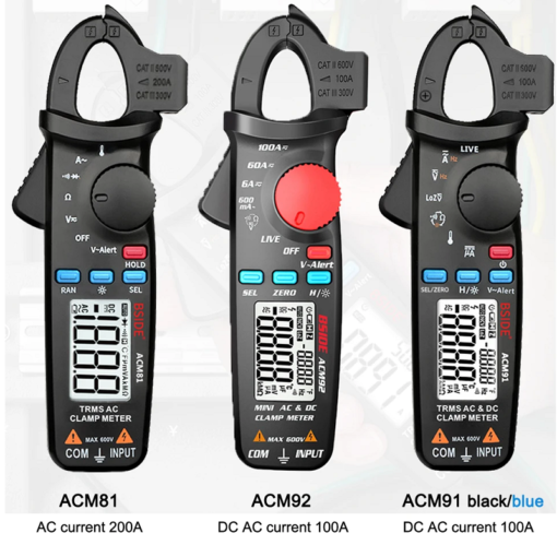 BSIDE ACM81/ ACM92/ ACM91 Digital Clamp Meter