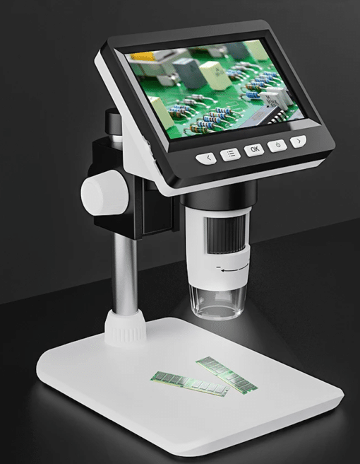 4.3 Inch Digital Microscope 1080P 50-1000x Coin Microscopio