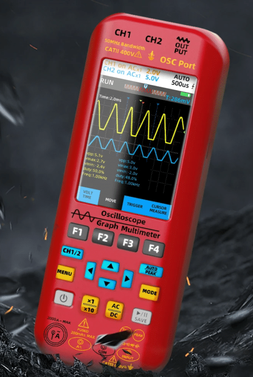 BSIDE-O7/ O9 Handheld dual-channel oscilloscope