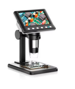 RIEVBCAU DM7 4.3'' Digital Microscope 1000X Coin