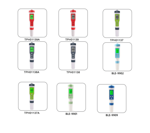 Yieryi TDS PH Meter PH/TDS/EC/Temperature