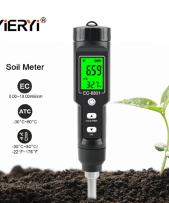 Yieryi EC-8801 EC/TEMP Soil Tester 0.00-10.00 MS/cm