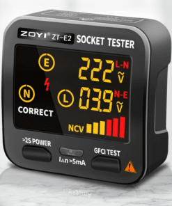 ZOYI ZTE2/ ZTE4/ ZTE10 Digital Socket Tester