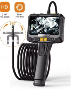 S10 360° Steering Industrial Endoscope Camera 8mm