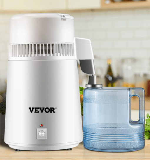 VEVOR 4L Water Distiller Purifier Filter Dispenser